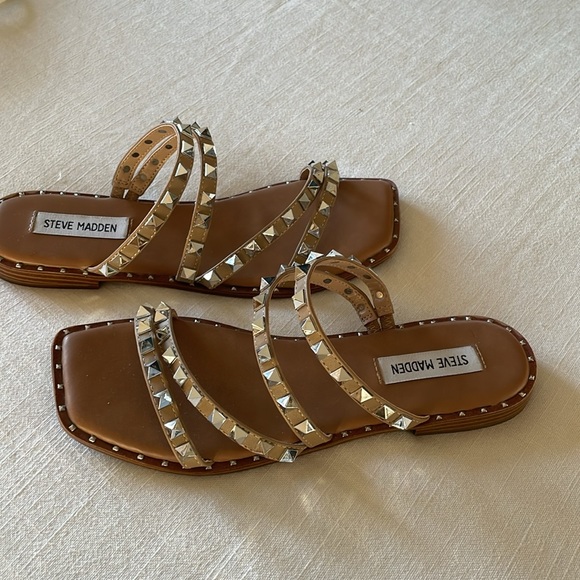 Steve Madden Studded Skylar Sandals - Picture 4 of 6
